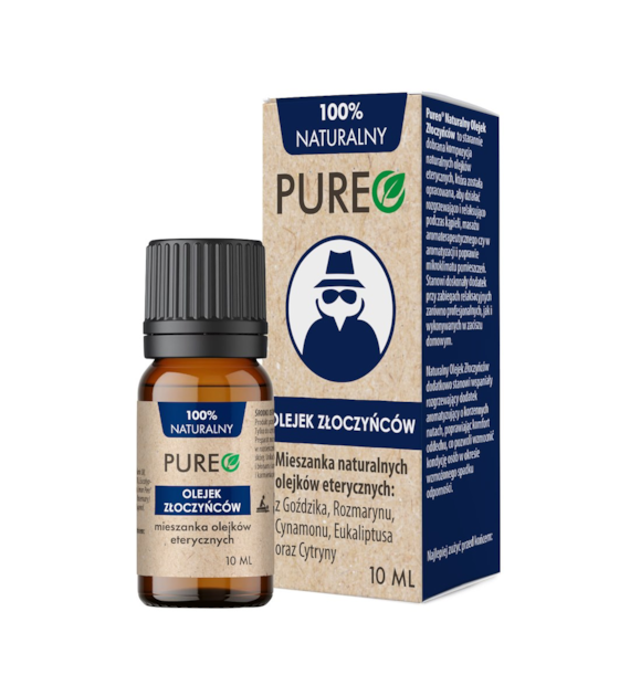 PUREO Olejek Złoczyńców - mieszanka naturalnych olejków eterycznych 10 ml