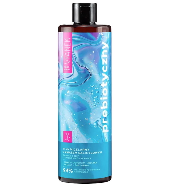 VIANEK Prebiotyczny płyn micelarny z kwasem salicylowym 400ml SYLVECO