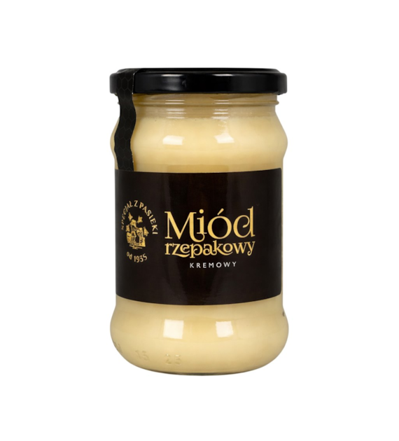 Miód kremowy rzepakowy 380g SPECJAŁ Z PASIEKI