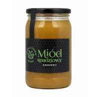 Miód kremowy spadziowy 650g SPECJAŁ Z PASIEKI