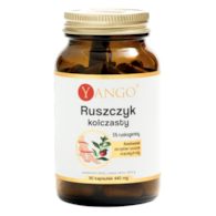 YANGO Ruszczyk kolczasty - ekstrakt 350mg, 90 kaps.