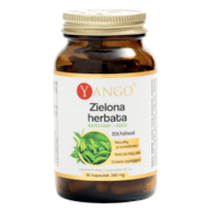 YANGO Zielona herbata - Katechiny + ECGG 95% polifenoli 300mg, 90 kaps.