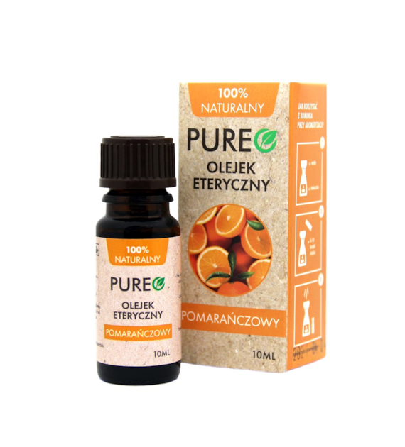 PUREO Naturalny olejek eteryczny Pomarańczowy 10 ml