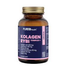 PUREO HEALTH Kolagen rybi COMPLEX+ 60 kaps.
