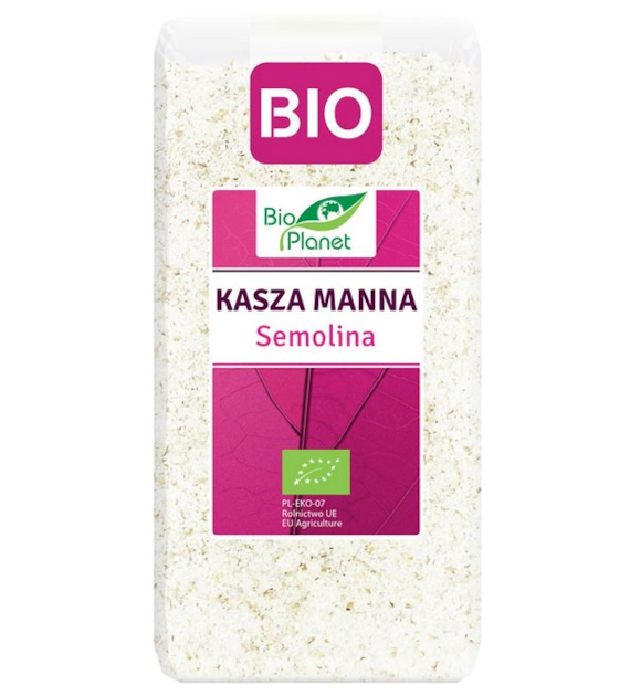 BIO PLANET Kasza manna BIO 500g