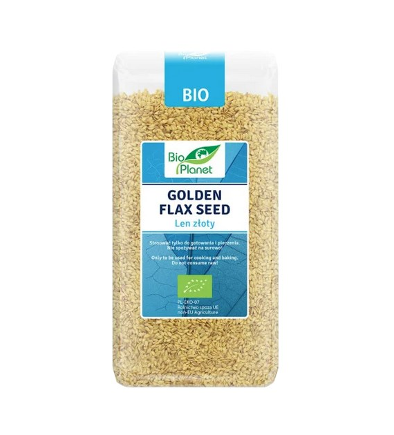 BIO PLANET Len złoty BIO 400g