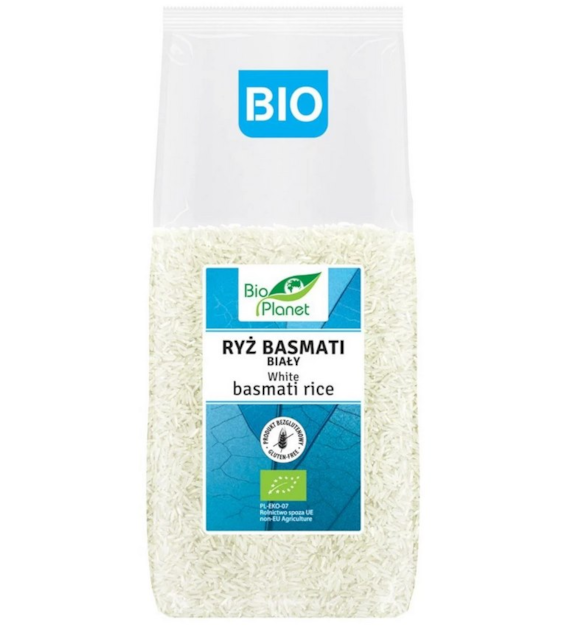BIO PLANET Ryż basmati biały bezglutenowy BIO 500g