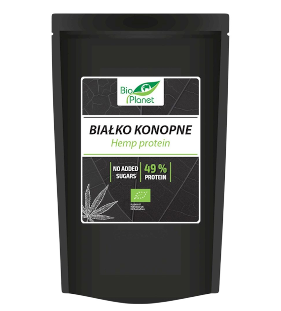 BIO PLANET Białko konopne w proszku BIO 150g