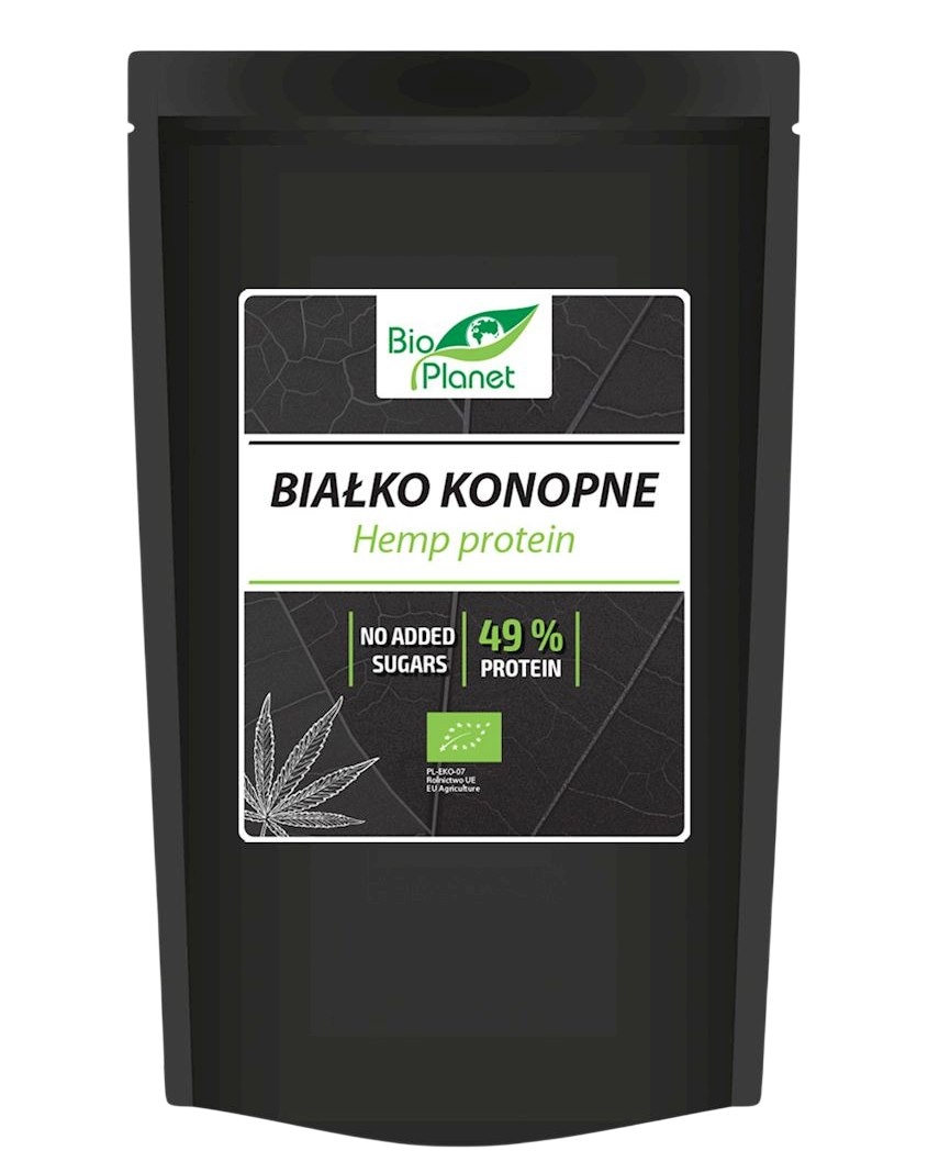 BIO PLANET Białko konopne w proszku BIO 150g