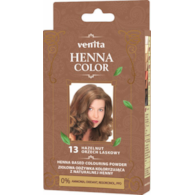 VENITA henna proszek nr 13 orzech laskowy 25g - ziołowa odżywka koloryzująca