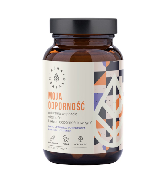 AURA HERBALS Moja odporność - kompleks ziołowy 60 veg. kaps.