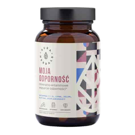 AURA HERBALS Moja odporność - witaminy i minerały 60 veg. kaps.