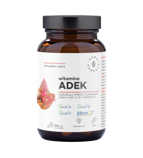 AURA HERBALS Witamina ADEK 90 kaps.