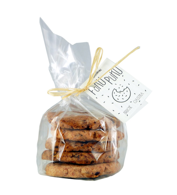 PuKU PuKU Kruche ciastka 150g BATON WARSZAWSKI