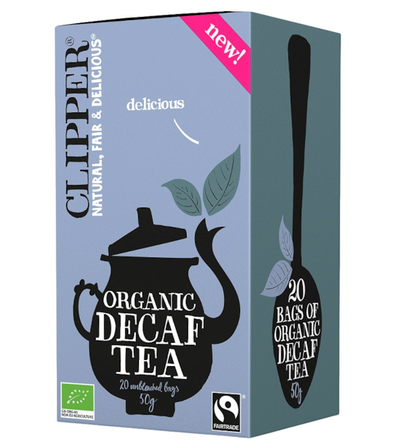CLIPPER Herbata Czarna bezteinowa FAIR TRADE BIO 20*2,5g