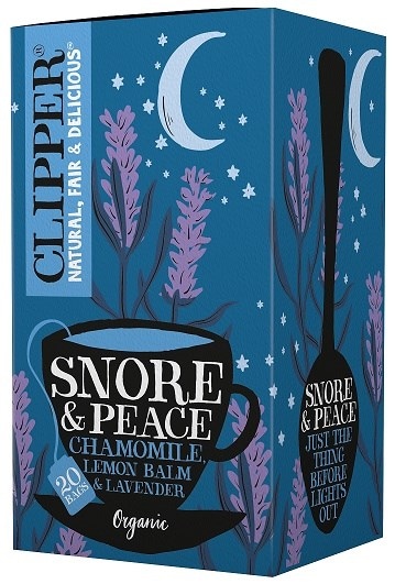 CLIPPER Herbatka Snore & Peace z melisą i lawendą BIO 20*1,5g