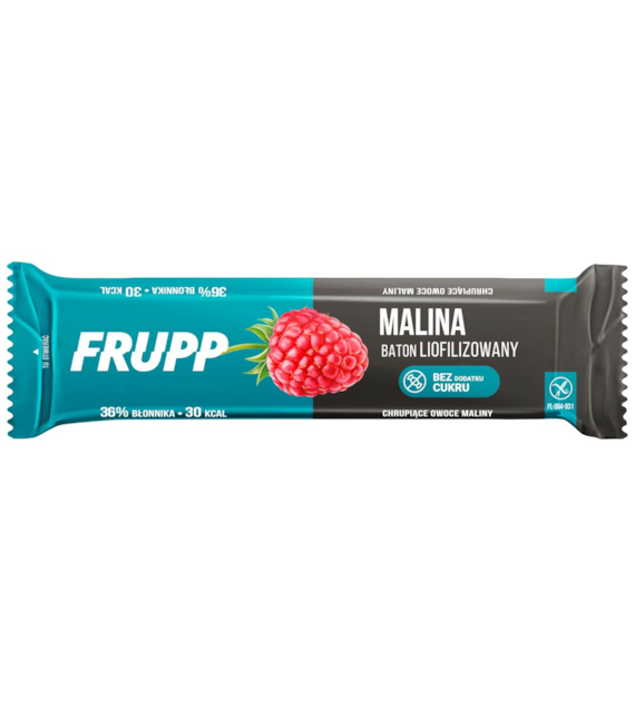 Baton liofilizowany FRUPP malina bezglutenowy 10g CELIKO
