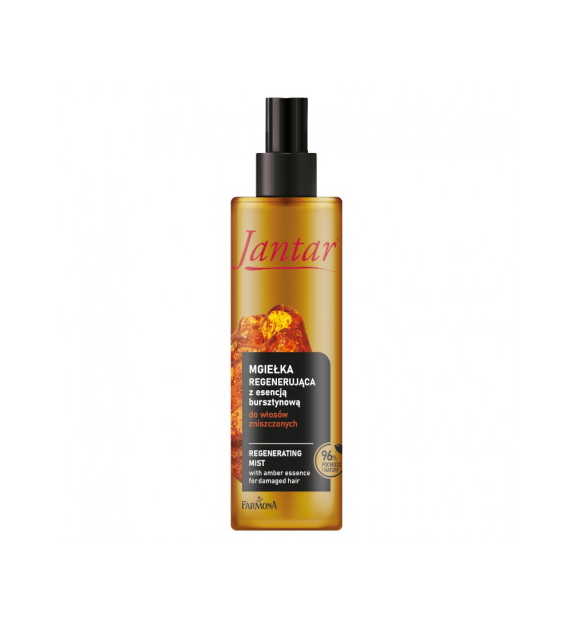JANTAR Mgiełka regenerująca z esencją bursztynową do włosów zniszczonych 200ml FARMONA
