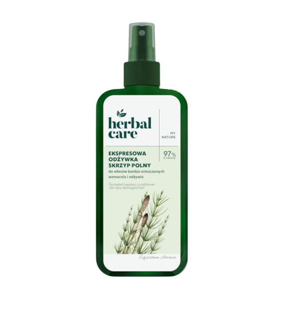 HERBAL CARE Odżywka ekspresowa SKRZYP POLNY do włosów bardzo zniszczonych spray 200ml FARMONA