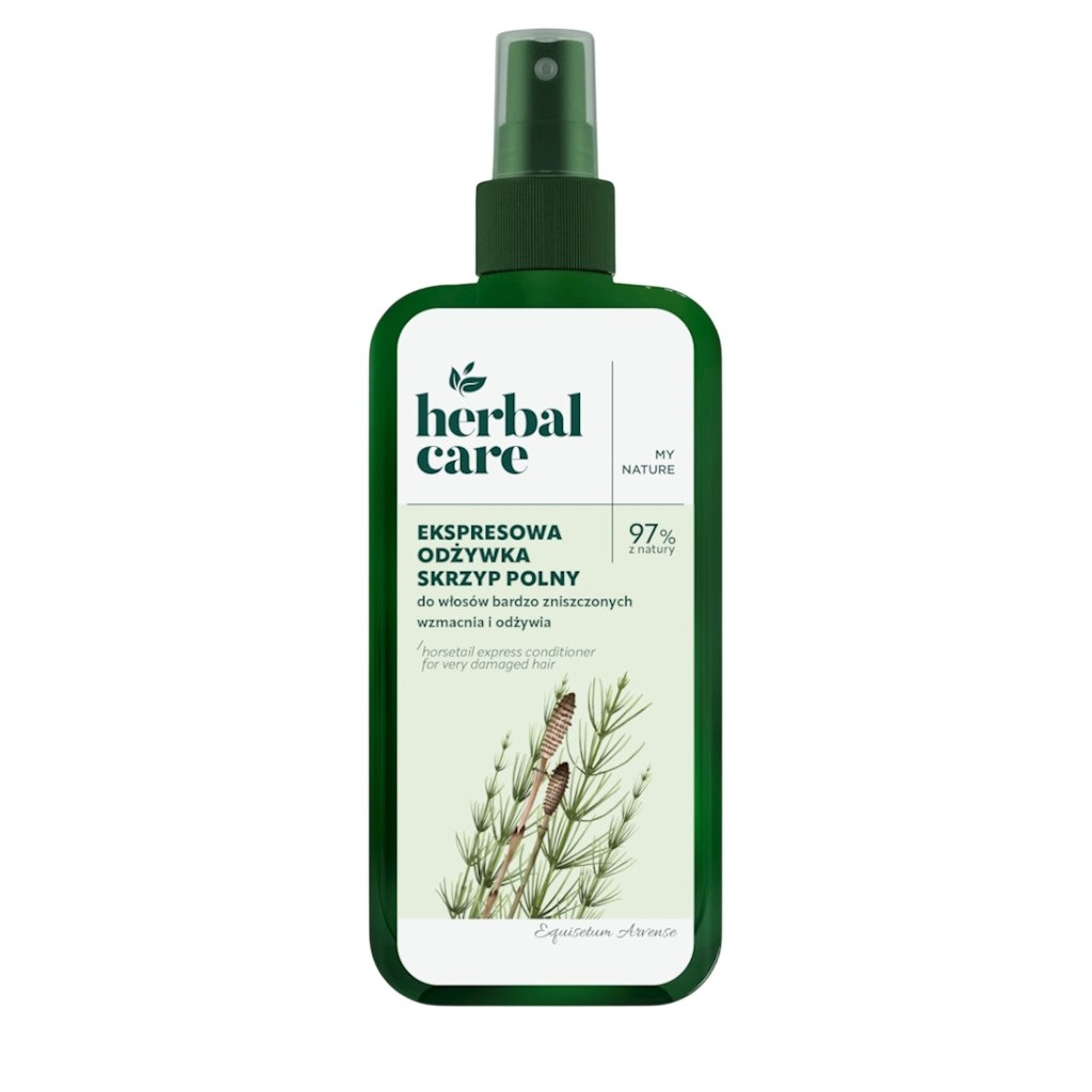 HERBAL CARE Odżywka ekspresowa SKRZYP POLNY do włosów bardzo zniszczonych spray 200ml FARMONA