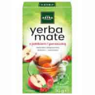 YERBA MATE z jabłkiem i porzeczką herbatka 20*1,5g ASTRA
