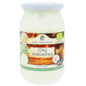 PIĘĆ PRZEMIAN Olej kokosowy BIO extra virgin 800g