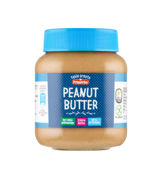 PRIMAVIKA Masło orzechowe naturalne 350g