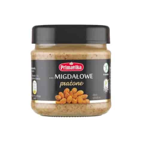 PRIMAVIKA Masło migdałowe prażone 185g