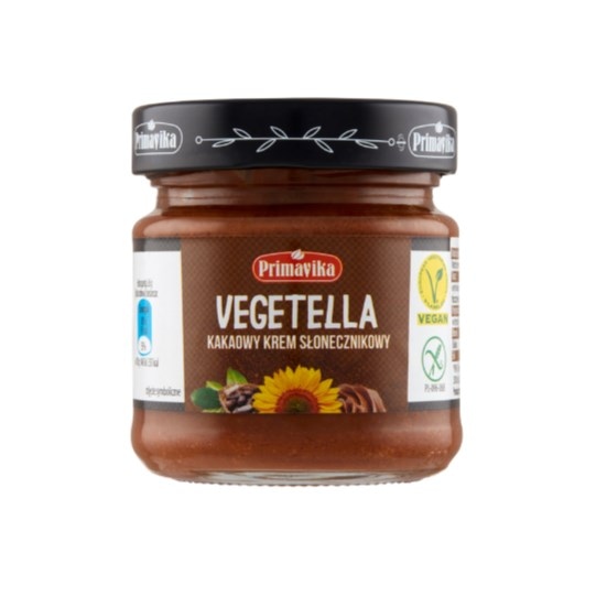PRIMAVIKA Vegetella kakaowy krem słonecznikowy 160g