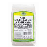 SMAKOSZ Sól kłodawska półgruboziarnista naturalna kamienna niejodowana 1kg