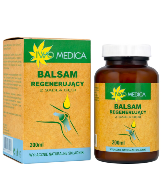 Balsam regenerujący z sadła gęsi 200ml IWO MEDICA