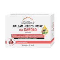 Balsam Jerozolimski na gardło 16 pastylek do ssania PRODUKTY BONIFRATERSKIE