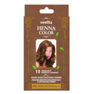 VENITA henna proszek nr 13 orzech laskowy 25g - ziołowa odżywka koloryzująca