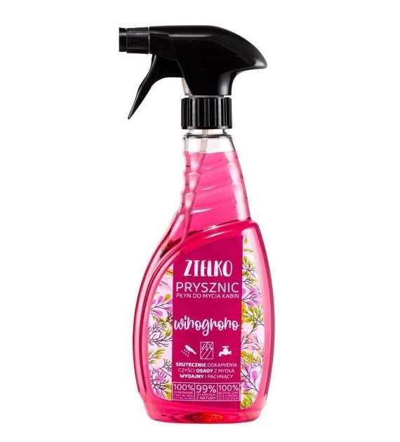ZIELKO PRYSZNIC Płyn do mycia kabin Winogrono 500ml