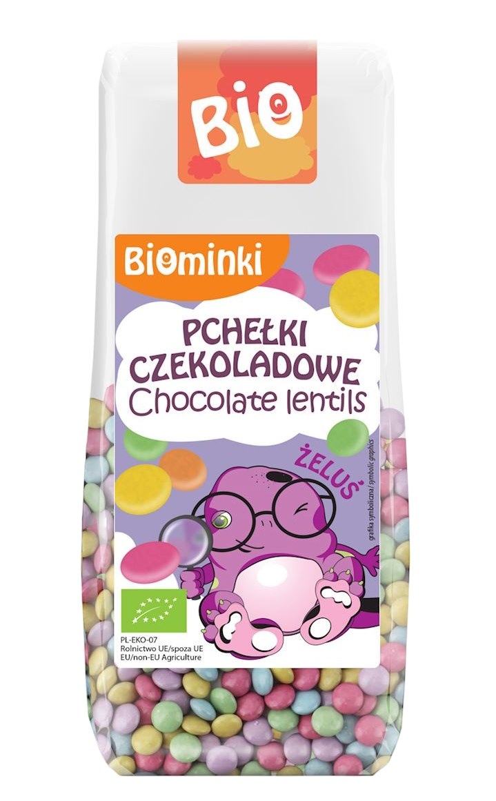 BIOMINKI Pchełki czekoladowe BIO 100g