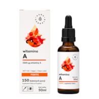 AURA HERBALS Witamina A Forte na oleju MCT - krople 50ml
