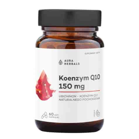 AURA HERBALS Koenzym Q10 150mg, 60 kaps.