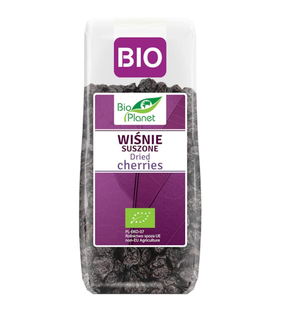 BIO PLANET Wiśnie bez pestek suszone BIO 100g