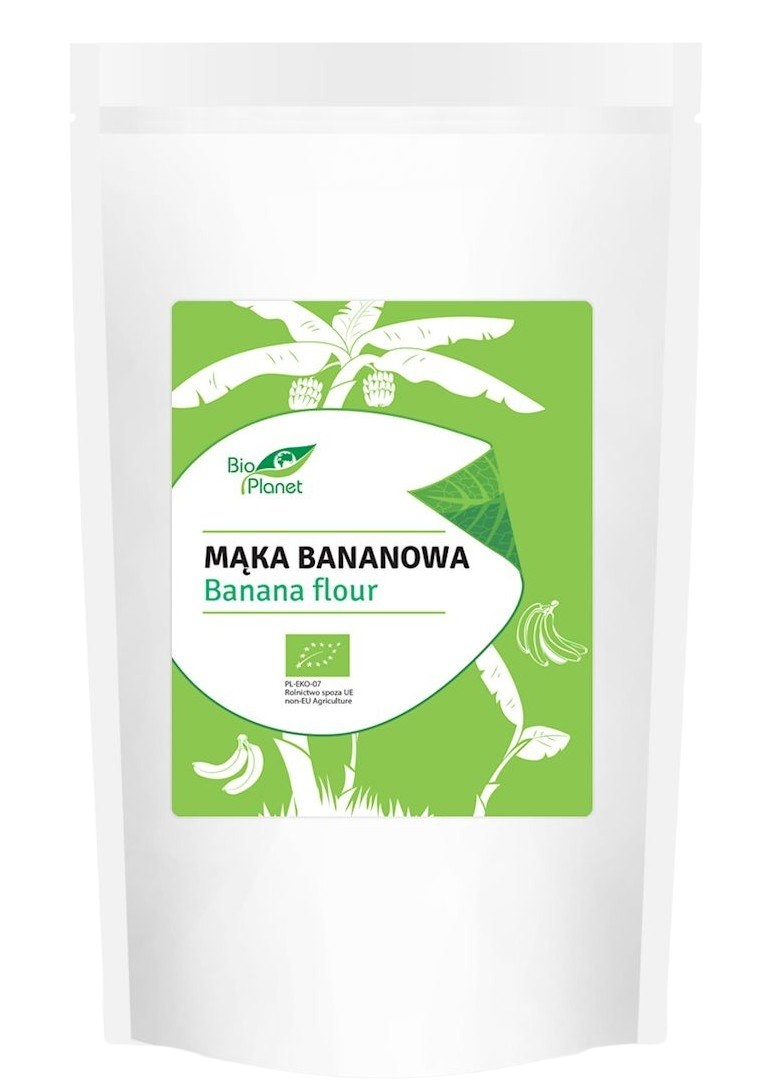 SUPERFOODS Mąka bananowa BIO 200g BIO PLANET