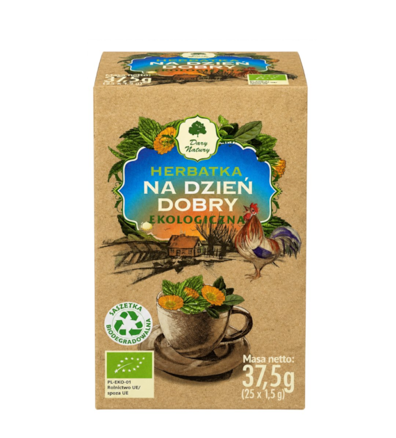 Herbatka na Dzień dobry fix BIO 25*1,5g DARY NATURY