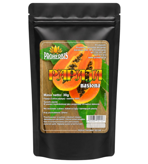 PROHERBIS Papaja nasiona 30g