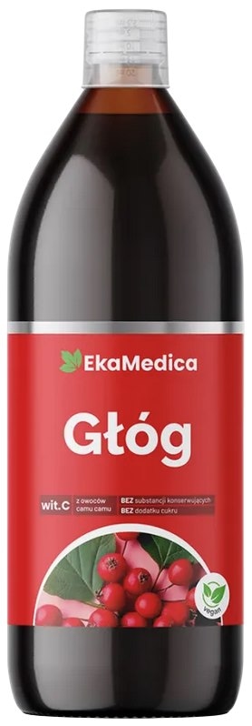 EkaMedica Głóg z owoców i kwiatów 1l