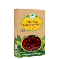 Pieprz czerwony 20g DARY NATURY