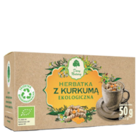 Herbatka z Kurkumą fix BIO 25*2g DARY NATURY