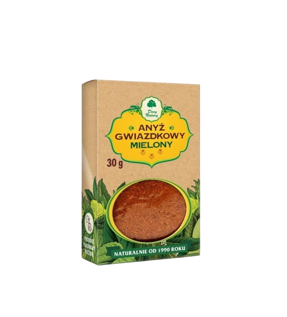 Anyż gwiazdkowy mielony 30g DARY NATURY