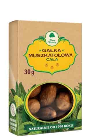 Gałka muszkatołowa cała 30g DARY NATURY