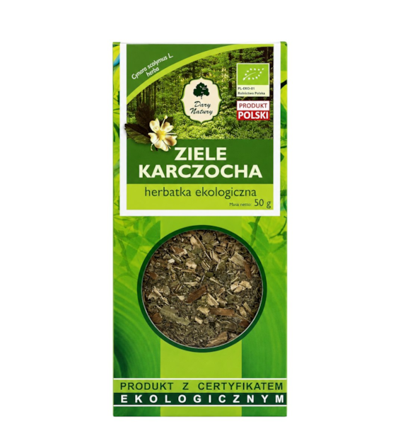 Karczoch ziele BIO 50g DARY NATURY