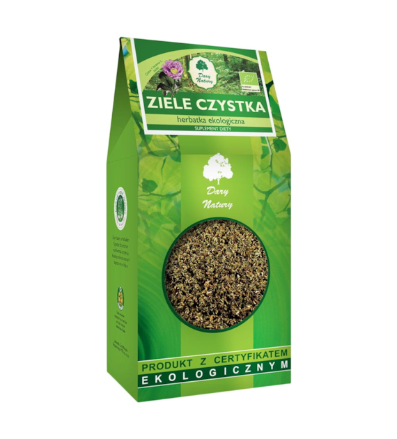 Czystek ziele BIO 200g DARY NATURY - suplement diety