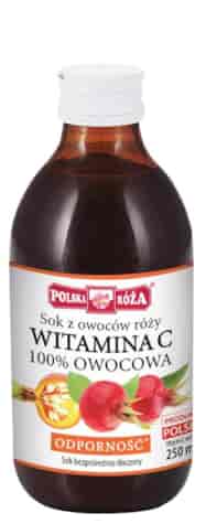 Witamina C 100% owocowa 250ml POLSKA RÓŻA