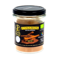 PIĘĆ PRZEMIAN Cynamon cejloński BIO mielony 75g